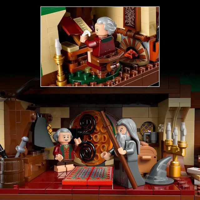 Alt view image 6 of 6 - LEGO Icons The Lord of The Rings the Shire Building Set for Adult