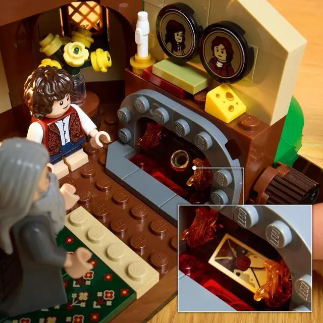 Alt view image 4 of 6 - LEGO Icons The Lord of The Rings the Shire Building Set for Adult