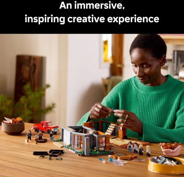 Alt view image 5 of 7 - LEGO Ideas Twilight The Cullen House Collectible Set for Adults 18+