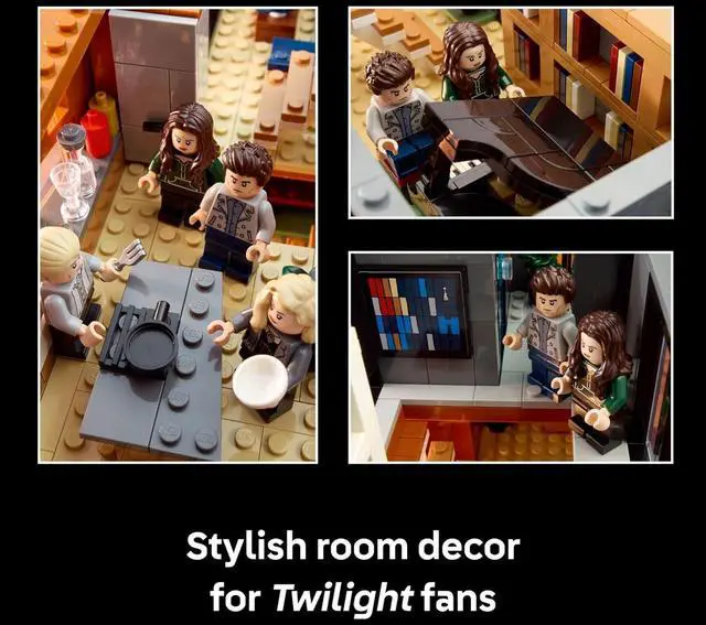 Alt view image 6 of 7 - LEGO Ideas Twilight The Cullen House Collectible Set for Adults 18+