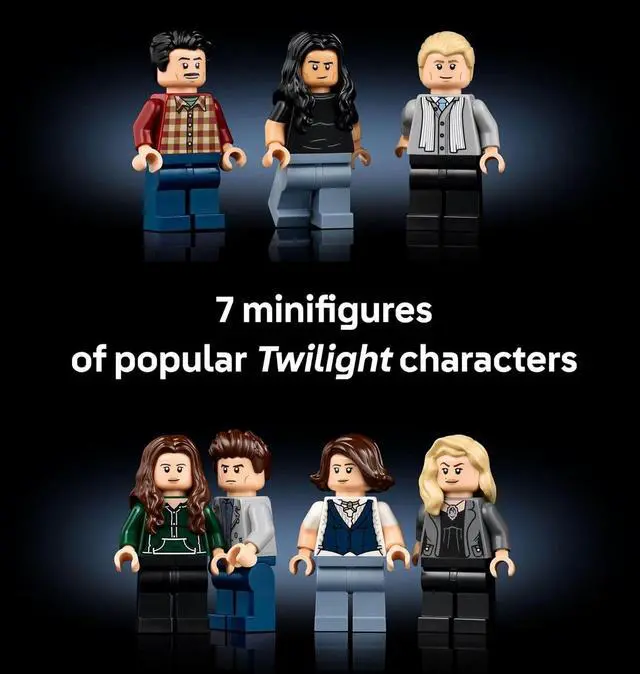 Alt view image 7 of 7 - LEGO Ideas Twilight The Cullen House Collectible Set for Adults 18+