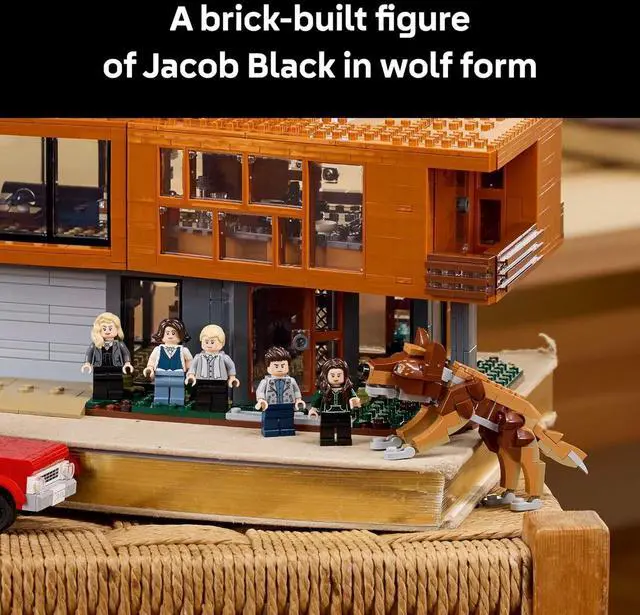 Alt view image 3 of 7 - LEGO Ideas Twilight The Cullen House Collectible Set for Adults 18+