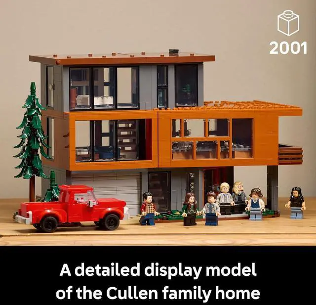 Alt view image 2 of 7 - LEGO Ideas Twilight The Cullen House Collectible Set for Adults 18+