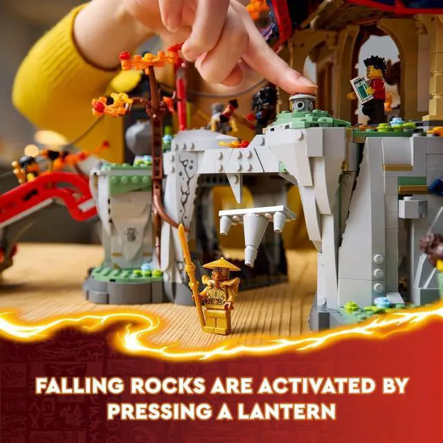 Alt view image 3 of 7 - LEGO NINJAGO Tournament Temple City Building Toy for Teen Boys & Girls