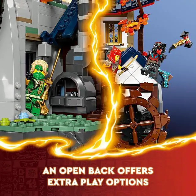 Alt view image 6 of 7 - LEGO NINJAGO Tournament Temple City Building Toy for Teen Boys & Girls