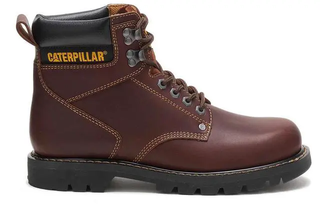 Main image of CAT Men's Second Shift Slip-Resistant, Soft Toe Work Boot, Tan, Size 11