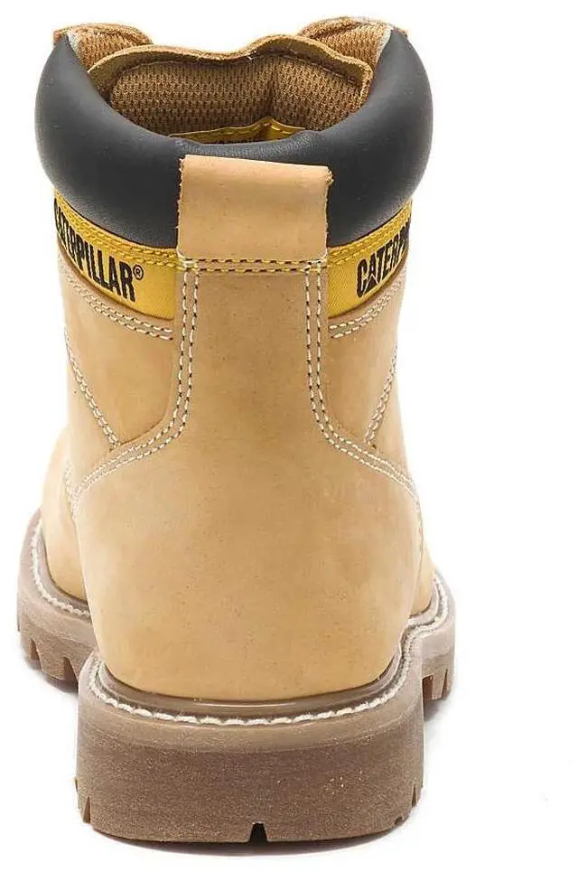 Alt view image 4 of 7 - Caterpillar Men's Second Shift 6 in Steel Toe Work Boot, Honey, Size M 10.5