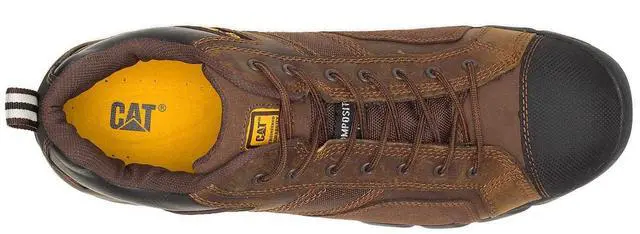 Alt view image 4 of 7 - Caterpillar Men's Argon Composite Toe Work Shoe, Regular Fit, Dark Brown, Size M 10.5