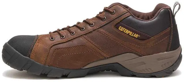 Alt view image 3 of 7 - Caterpillar Men's Argon Composite Toe Work Shoe, Regular Fit, Dark Brown, Size M 12
