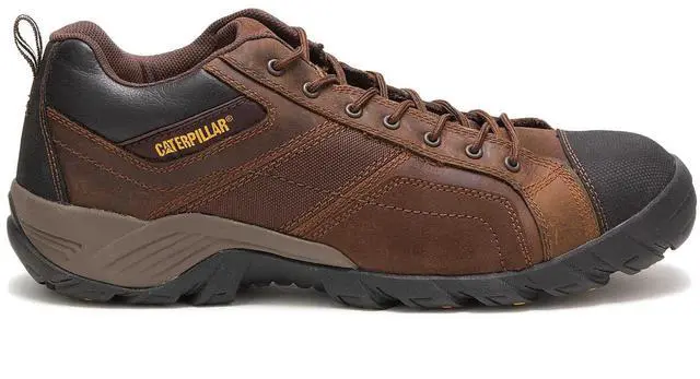 Alt view image 2 of 7 - Caterpillar Men's Argon Composite Toe Work Shoe, Regular Fit, Dark Brown, Size M 9.5