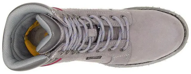 Alt view image 4 of 7 - Caterpillar Footwear Women's Waterproof Steel Toe Regular Work Boot, Frost Grey, Size M 7