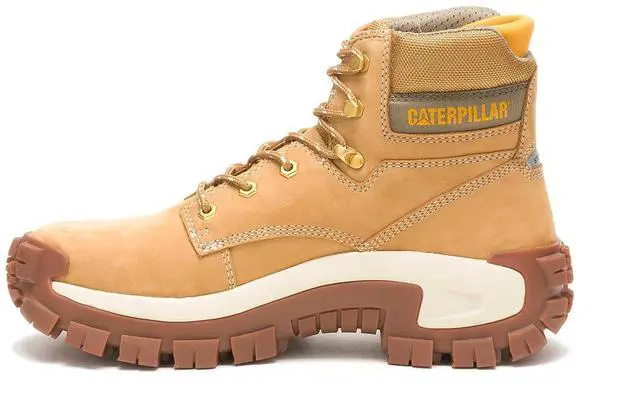 Alt view image 3 of 7 - Caterpillar Footwear Men's Invader Hi Steel Toe Construction Boot - Honey Reset, Size M 10