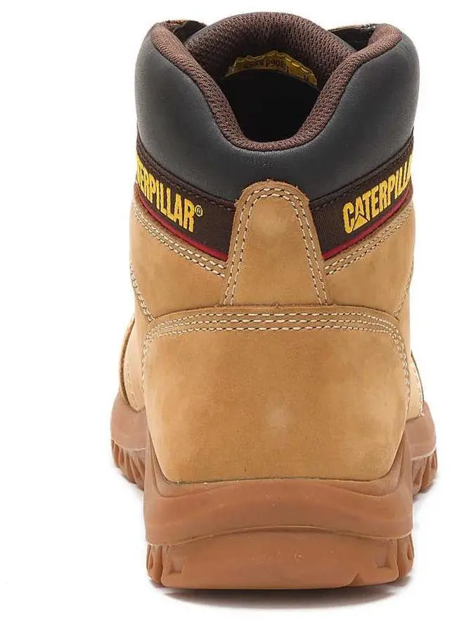 Alt view image 4 of 6 - Caterpillar Footwear Men's Outline Steel Toe Work Boot, Seal Honey, Size M 12