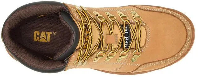 Alt view image 5 of 6 - Caterpillar Footwear Men's Outline Steel Toe Work Boot, Seal Honey, Size M 12