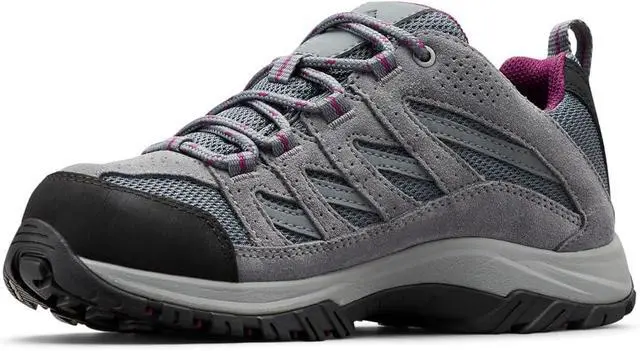 Alt view image 3 of 7 - Columbia Women's Crestwood Waterproof Hiking Shoes, Graphite Wild Iris, Size 8.5