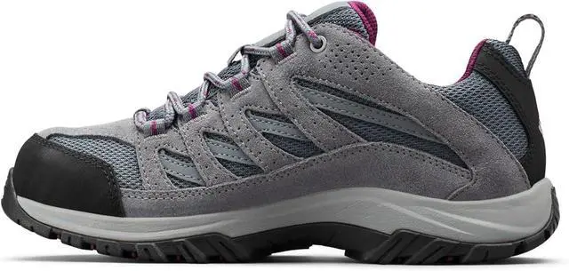 Alt view image 6 of 7 - Columbia Women's Crestwood Waterproof Hiking Shoes, Graphite Wild Iris, Size 9