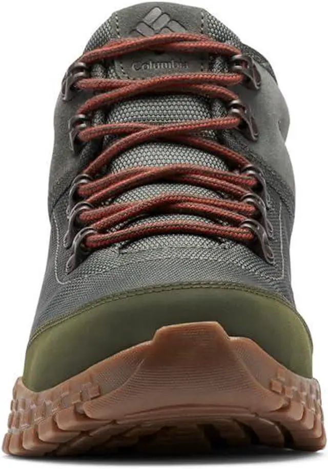 Alt view image 3 of 5 - Columbia Men's Fairbanks Mid Hiking Boots, Gravel Dark Moss, Size 10.5
