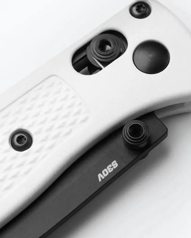 Alt view image 4 of 7 - Benchmade 533BK-1 Mini Bugout Folding Pocket Knife, White Givory Handle