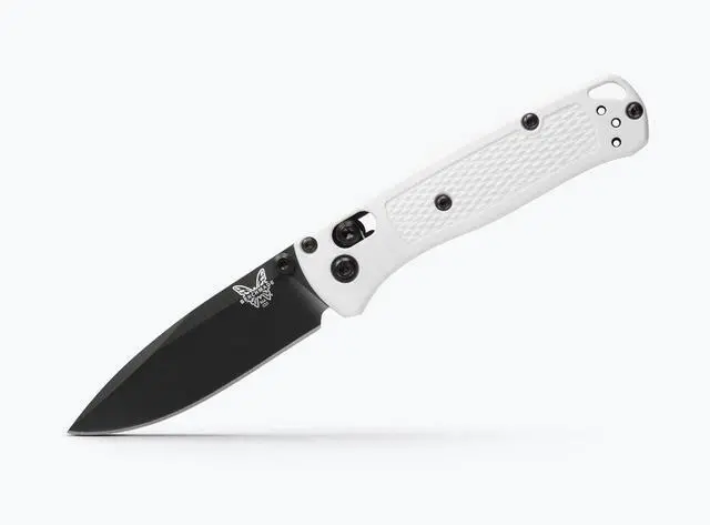 Main image of Benchmade 533BK-1 Mini Bugout Folding Pocket Knife, White Givory Handle