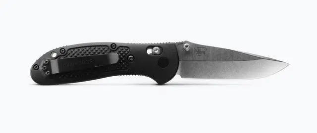 Alt view image 3 of 6 - Benchmade 551-S30V Griptilian Plain Edge Pocket Knife, Black Nylon Handle
