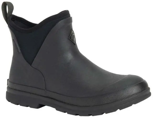 Main image of Muck Boots Women's Comfortable Waterproof Originals Ankle Boot - Black, Size 38