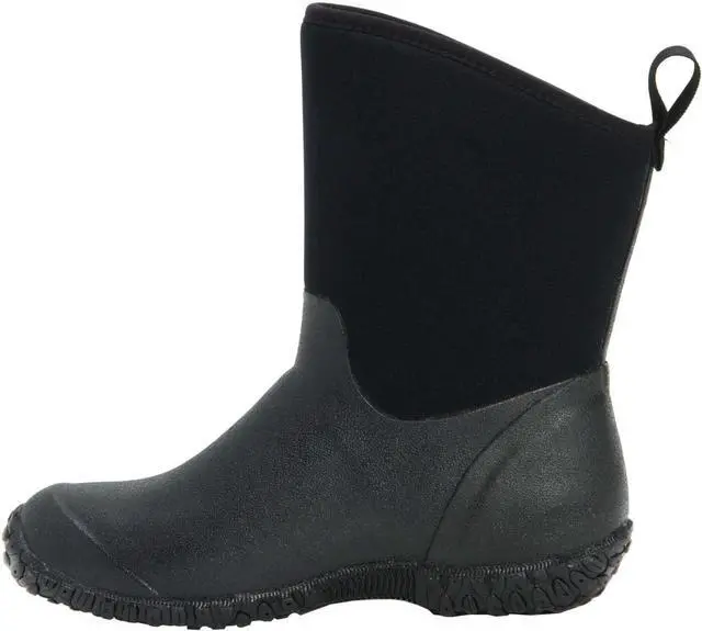Alt view image 3 of 7 - Muck Boots Women's Muckster II Mid Waterproof Rain Boot - Black, Size 38