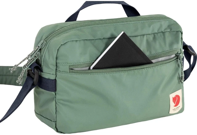 Alt view image 6 of 6 - Fjallraven F23227-614 High Coast Water-resistant Crossbody Bag, Patina Green