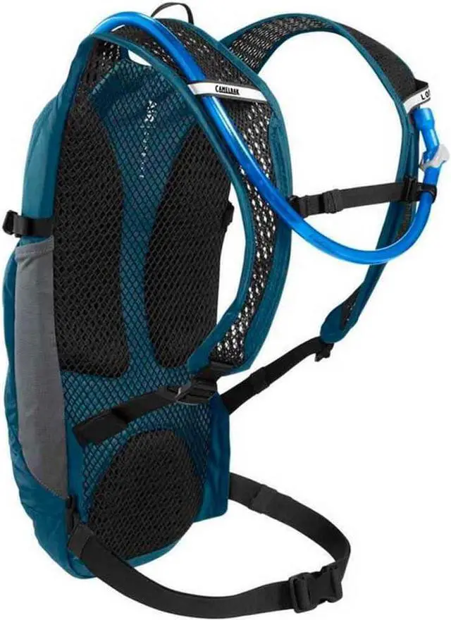 Alt view image 3 of 5 - CamelBak Lobo 9 Bike Hydration Pack 70oz, Moroccan Blue/Black
