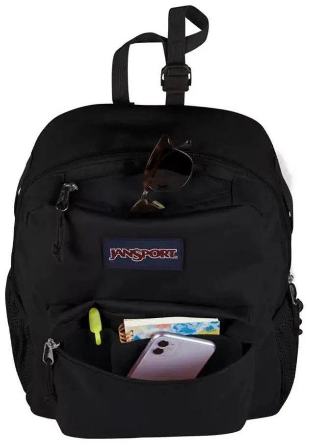 Alt view image 4 of 5 - JanSport Central Adaptive Adjustable, Lightweight Accessory Backpack, 21L, Black
