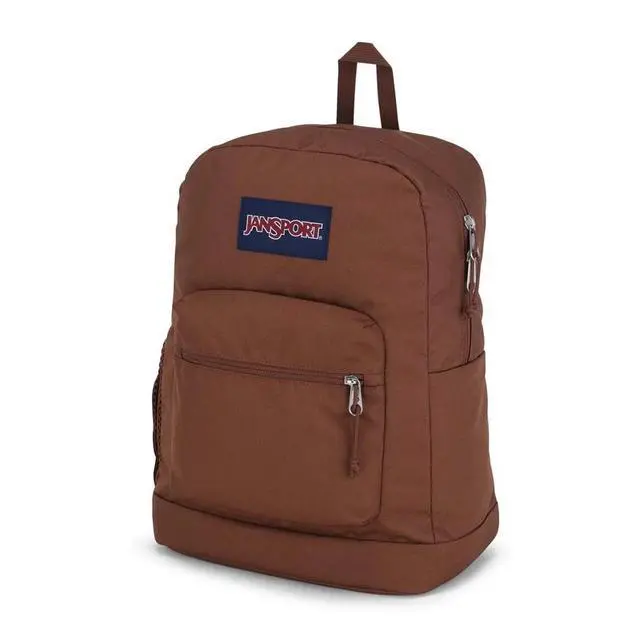 Alt view image 3 of 6 - JanSport Cross Town Plus Large Compartment Lightweight Backpack, Basic Brown