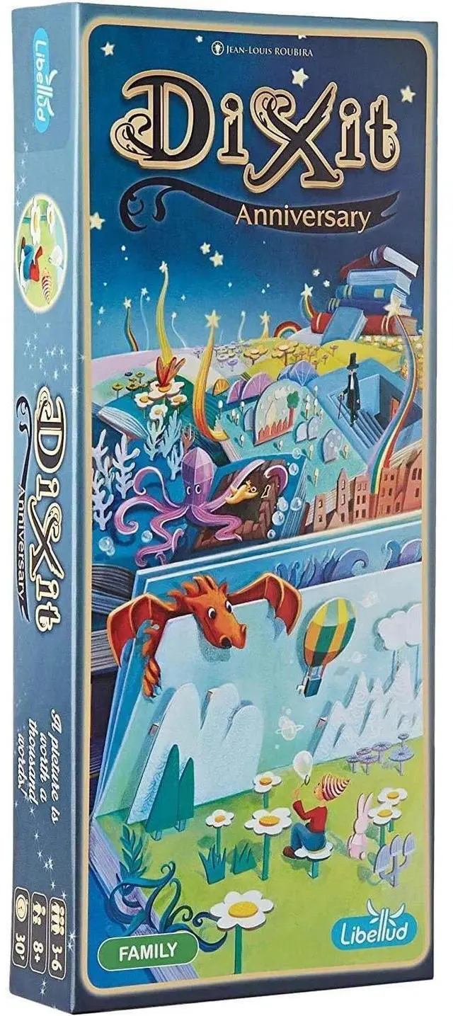 Main image of Libellud Dixit Board Game: 10th Anniversary Expansion, 3 to 6 Players, Ages 8+