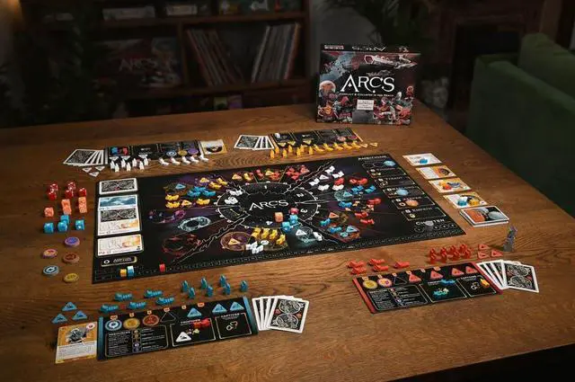 Alt view image 6 of 7 - Leder Games Arcs Conflict & Collapse in The Reach 2 to 4 Players, Ages 14+