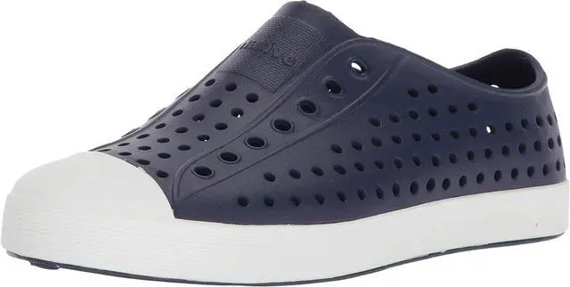 Main image of Native Kids Jefferson Youth Waterproof Slip-On Sneakers, Regatta Blue/Shell White, C13 M US