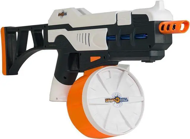 Alt view image 3 of 7 - Splatball Auto Rechargeable Battery Powered Water Bead Gel Ball Blaster Kit