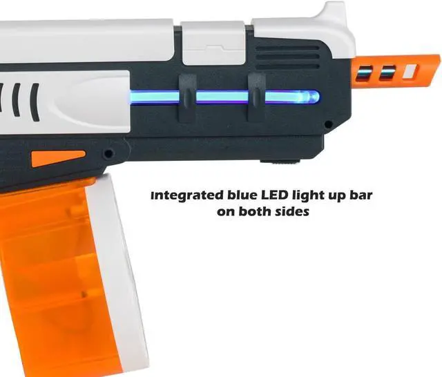 Alt view image 4 of 7 - Splatball Auto Rechargeable Battery Powered Water Bead Gel Ball Blaster Kit