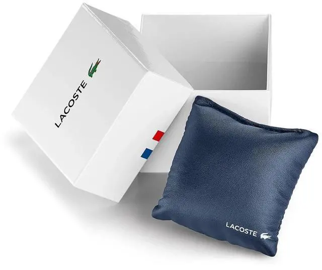 Alt view image 4 of 5 - Lacoste 2011199 Mens Analogue Quartz Club Watch with Apple Peel Strap, Black