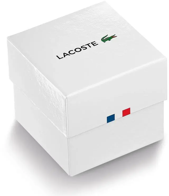 Alt view image 5 of 5 - Lacoste 2011199 Mens Analogue Quartz Club Watch with Apple Peel Strap, Black