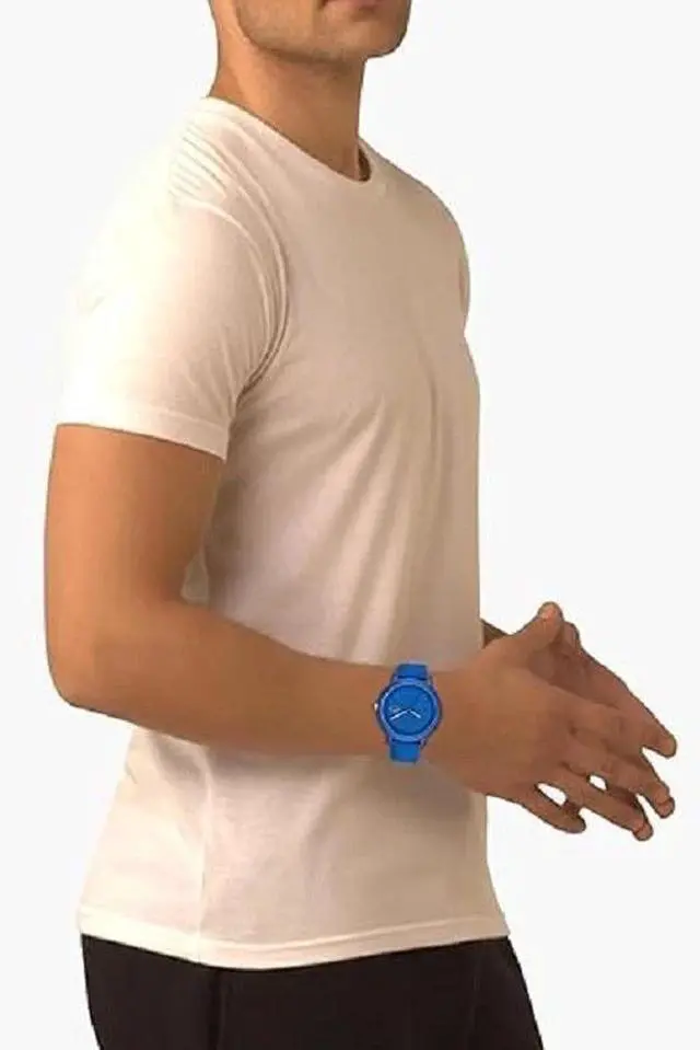 Alt view image 4 of 6 - Lacoste 12.12 Men's Quartz Watch Case Quartz with Silicon Strap, Blue