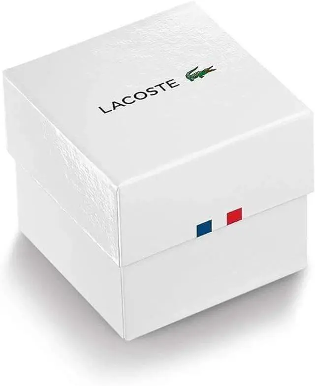 Alt view image 5 of 6 - Lacoste 12.12 Men's Quartz Watch Case Quartz with Silicon Strap, Blue