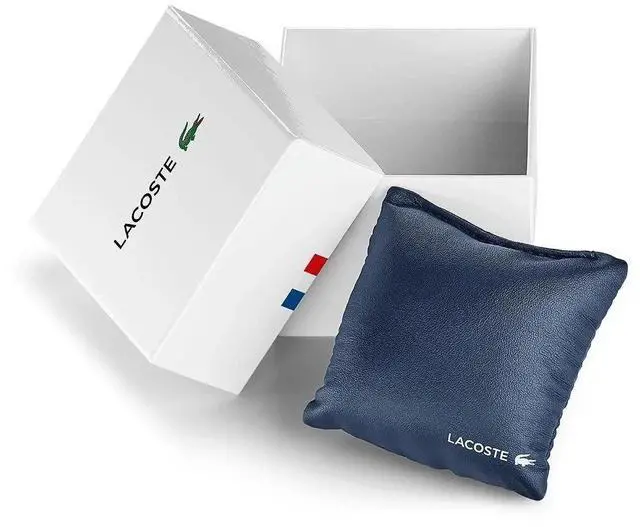 Alt view image 3 of 4 - Lacoste Women Analogue Quartz Tr90 Case Watch Silicone Rubber Strap, Black