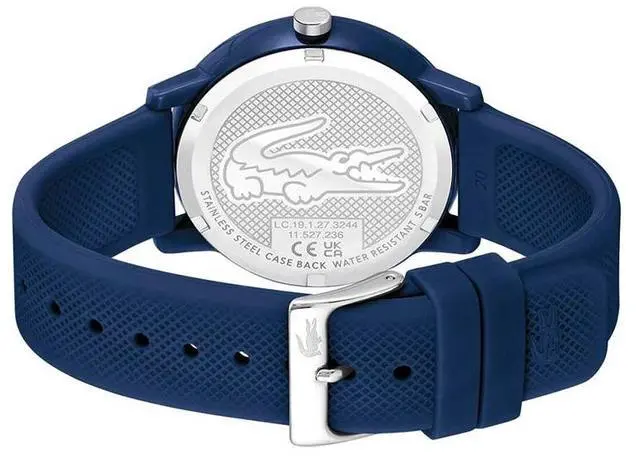 Alt view image 3 of 4 - Lacoste 2011172 12.12 Chrono Men's Iconic Chronograph Quartz Watch 42mm, Blue
