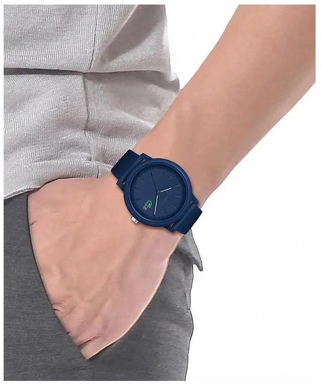 Alt view image 4 of 4 - Lacoste 2011172 12.12 Chrono Men's Iconic Chronograph Quartz Watch 42mm, Blue