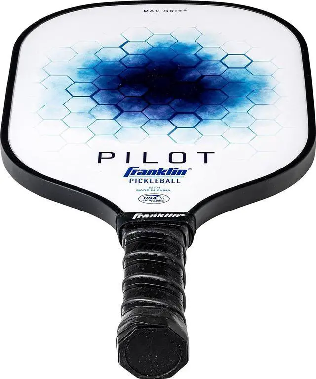 Alt view image 7 of 7 - Franklin Sports Lightweight Pilot Polypropylene Core Pickleball Paddle Racket
