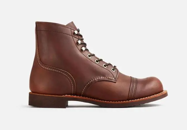 Alt view image 3 of 7 - Red Wing Heritage Men's Iron Ranger 6-Inch Boot in Amber Harness Leather, Size 10