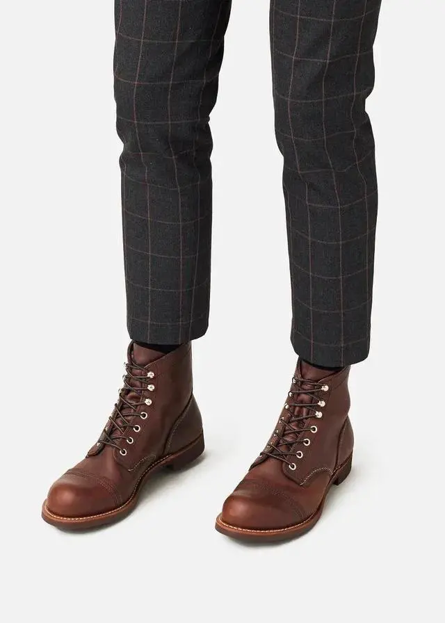 Alt view image 2 of 7 - Red Wing Heritage Men's Iron Ranger 6-Inch Boot in Amber Harness Leather, Size 12