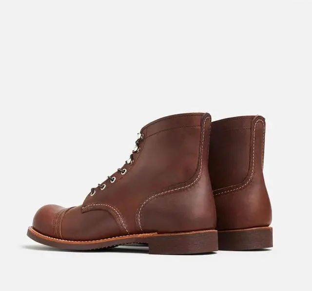 Alt view image 4 of 7 - Red Wing Heritage Men's Iron Ranger 6-Inch Boot in Amber Harness Leather, Size 8