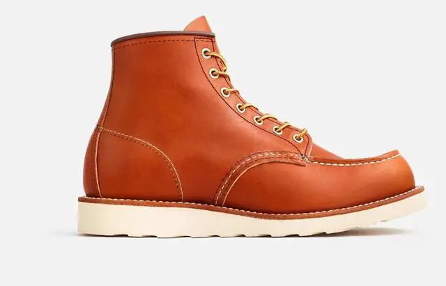 Alt view image 3 of 7 - Red Wing Heritage 875 Men's Classic Moc 6" Boot, Oro Legacy Leather, 12 M US