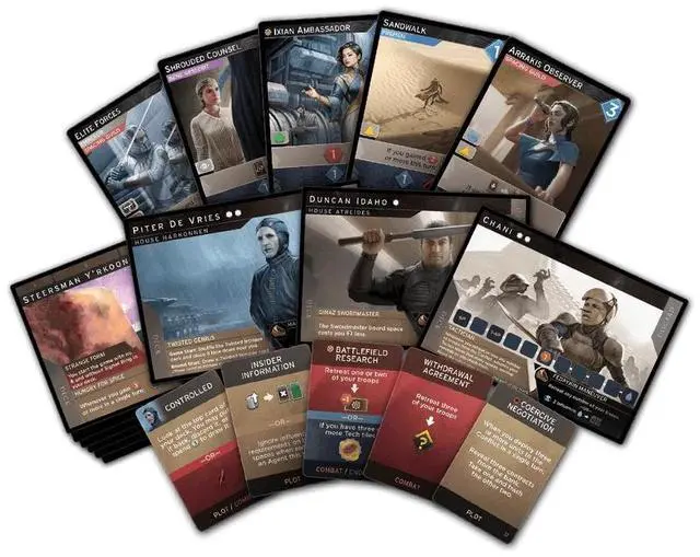 Alt view image 3 of 4 - Dire Wolf Dune Imperium Digital Card Game Bloodlines Expansion Box, 13+