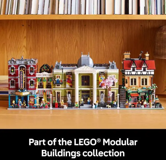 Alt view image 7 of 7 - LEGO Icons Tudor Corner Mini House Building Set, 3266 Pieces, For Adults 18+