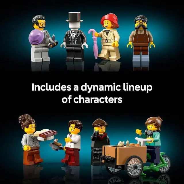 Alt view image 6 of 7 - LEGO Icons Tudor Corner Mini House Building Set, 3266 Pieces, For Adults 18+